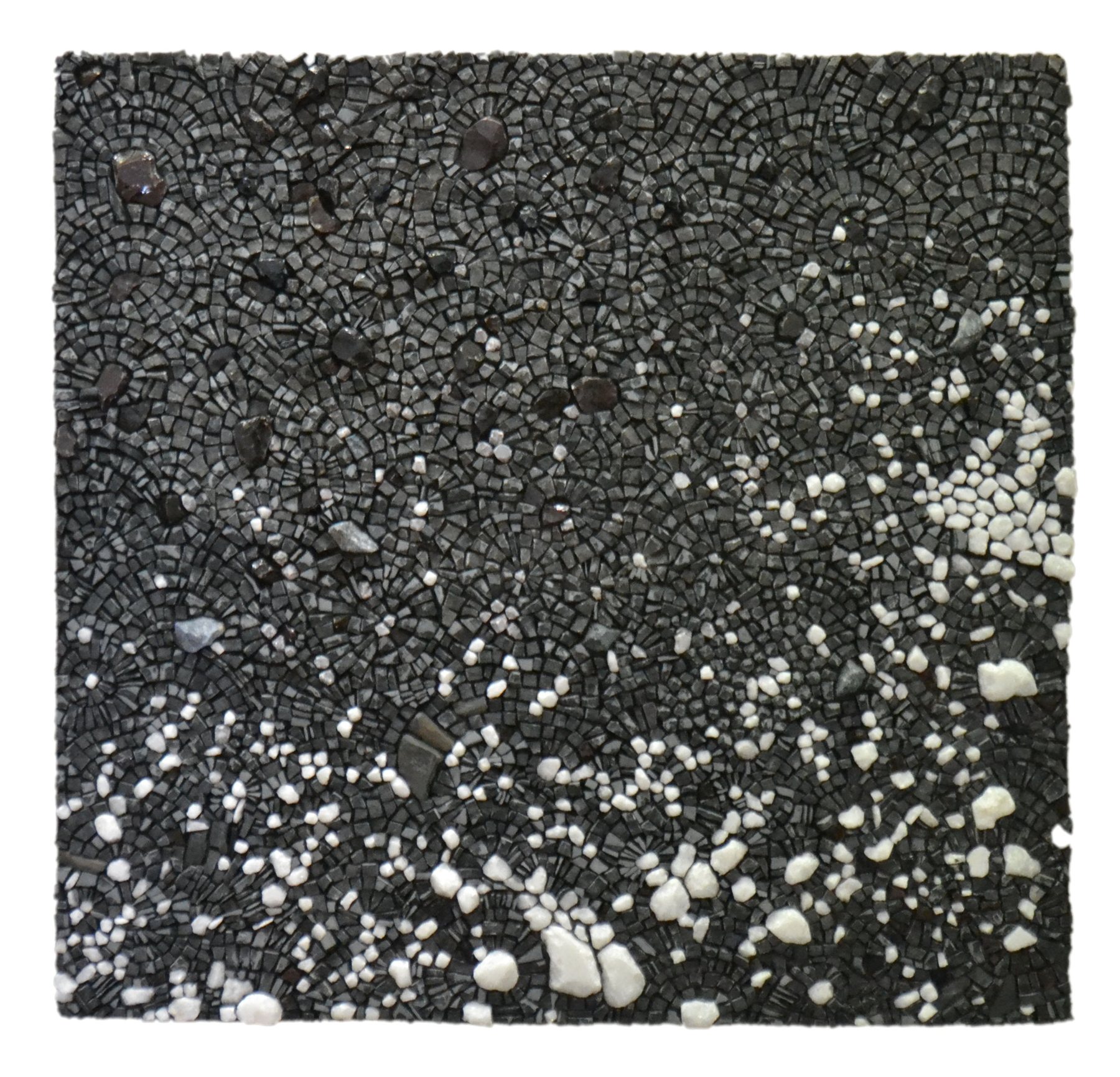 Points of Light, a mosaic in natural stone and smalti